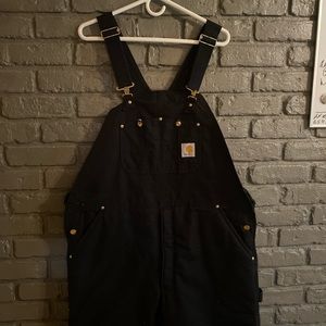 Men’s Black Carhartt Bibs